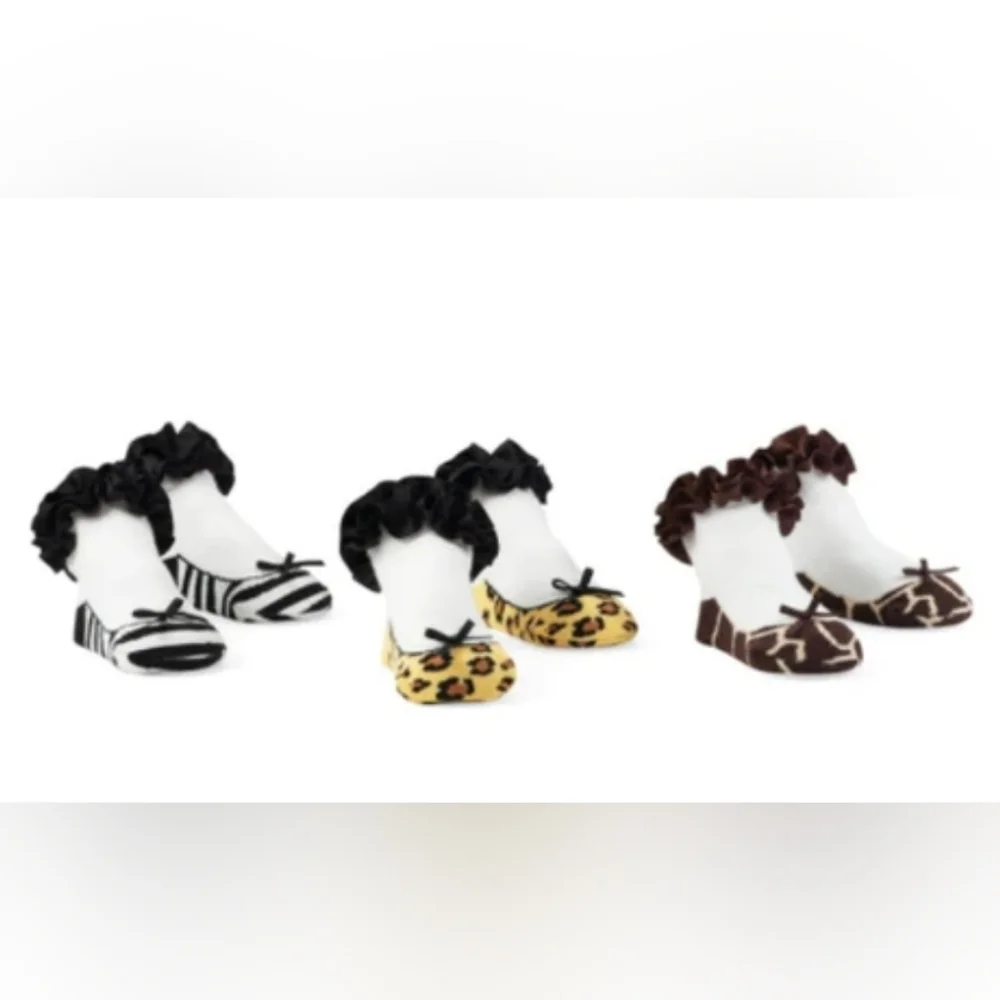 Wild Child Socks - Set of 3, Size 0-12 Months